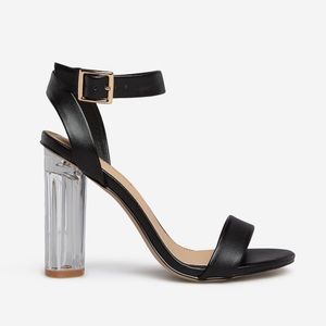 Hanna Ombré Transparent Heeled Sandal